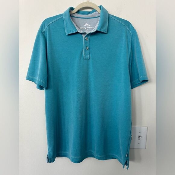 Tommy Bahama Shoreline Surf Shirt L - Picture 1 of 6